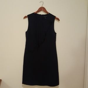 Navy Banana Republic Midi Dress